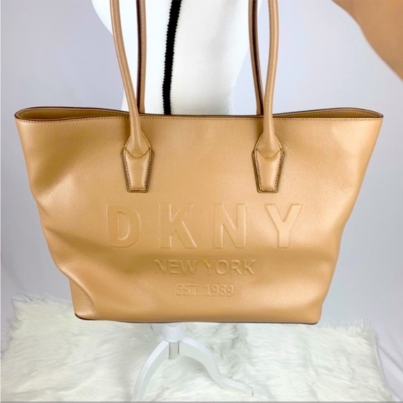 DKNY HUTTON  BEIGE WOMEN TOTE (SOLD!!!) - Picture 4 of 8
